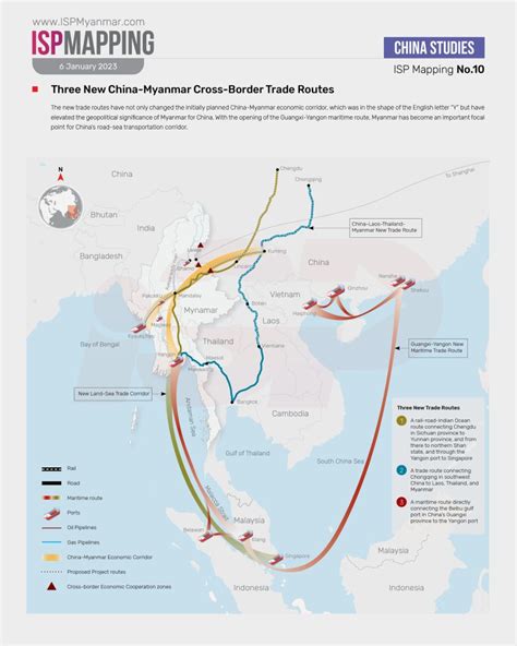 Three New China-Myanmar Cross-Border Trade Routes - ISP-Myanmar