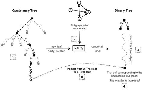 1) The quaternary tree is searched and the new leaf is added 2) Because... | Download Scientific ...