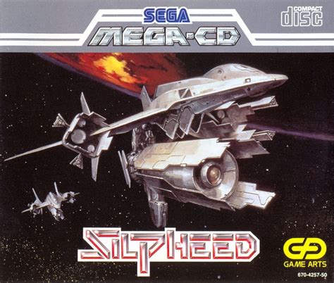 Silpheed (1993) SEGA CD box cover art - MobyGames