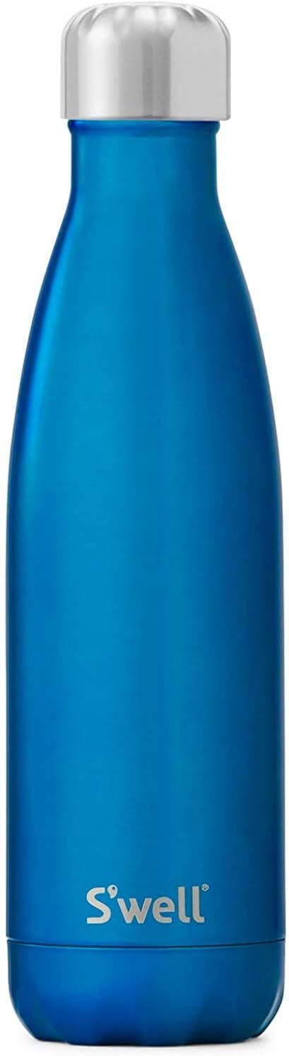 Amazon.com: S'well Stainless Steel Water Bottle - 17 Fl Oz - Ocean Blue - Triple-Layered Vacuum ...