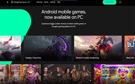 Google Play Games Launches for Windows in Germany