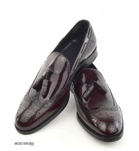 Brogue Tassel Loafers – The Beckleys – Mod Shoes