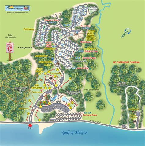 Buccaneer State Park In Waveland, Mississippi | Amenities | Mobilerving ...