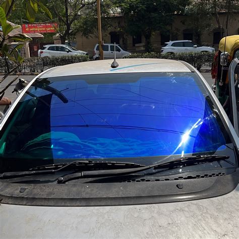 75x150cm-300cm-Blue-VLT-60-Car-Front-Rear-Window-Tint-Solar-Film-Tinting-Sticker-Windscreen ...