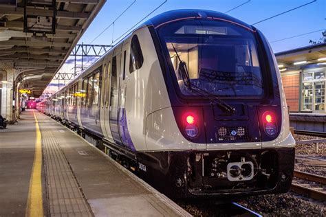 Crossrail train 345034 a long way from London. : r/trains