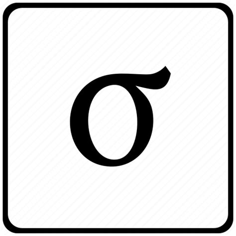 Alphabet, greek, letter, sigma icon - Download on Iconfinder