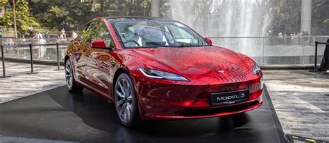 Refreshed Tesla Model 3 Officially Unveiled in Singapore - paddleshiftsg