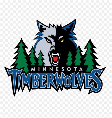 Old Minnesota Timberwolves Logo, HD Png Download - vhv