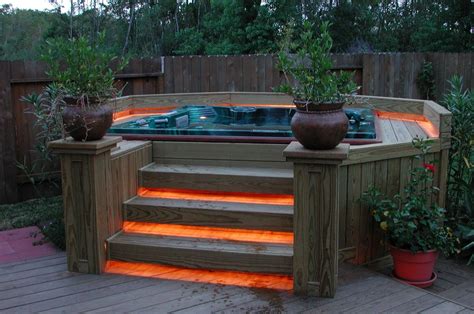 10+ Deck Hot Tub Ideas - DECOOMO