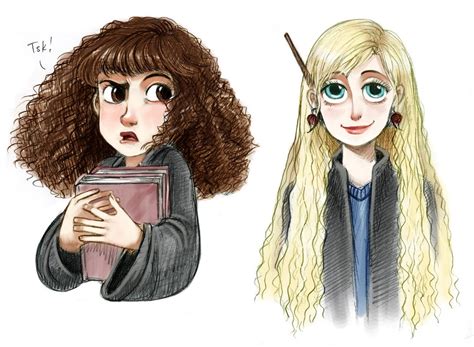 Hermione and Luna - Hermione Granger and Luna Lovegood friendship Photo (31340199) - Fanpop