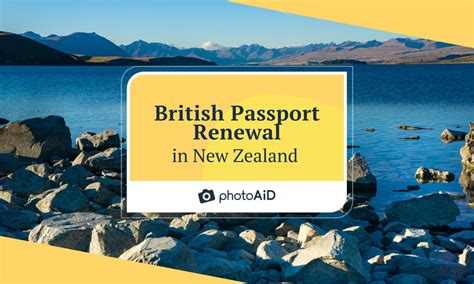 UK Passport Renewal in NZ— Online or in Person