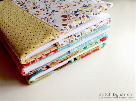 Stitch by Stitch: Fabric Book Cover Tutorial | Book cover diy, Fabric ...