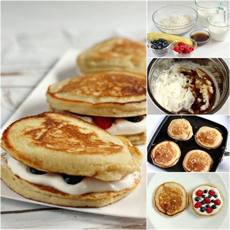 PANCAKE BREAKFAST SANDWICHES - Butter with a Side of Bread