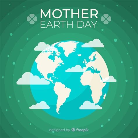 Happy mother earth day | Free Vector