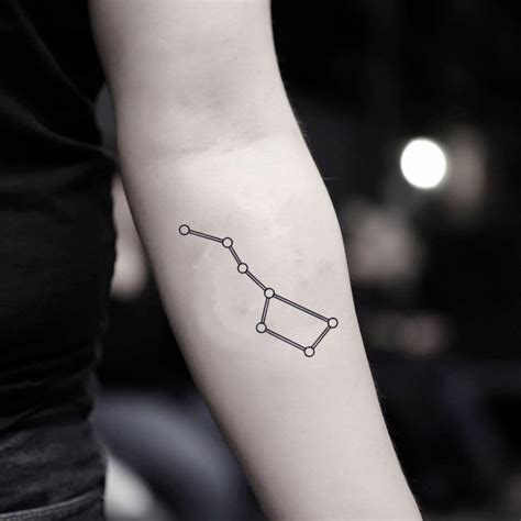 Ursa Major Constellation Tattoo