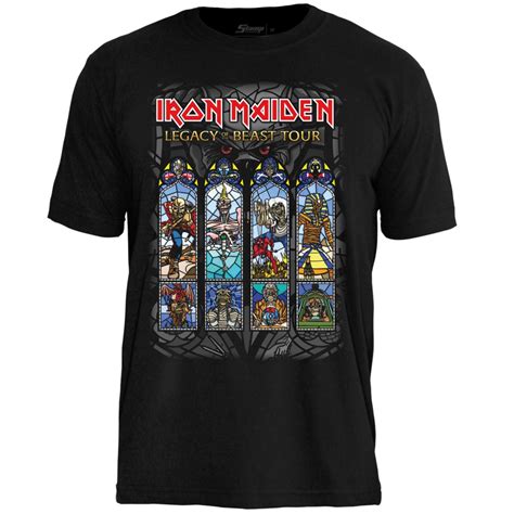 Camiseta Iron Maiden Legacy Of The Beast Tour - Túnel do Rock