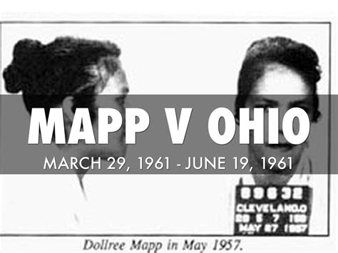 🎉 Mapp vs ohio case. Background information. 2019-01-28