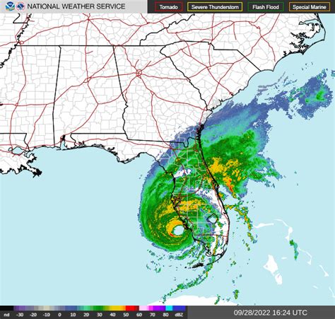 National Hurricane Weather Map - Domini Hyacintha