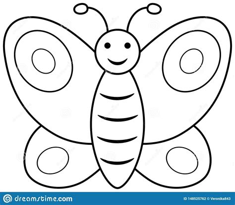 Butterfly Clipart Outline Images | Butterfly coloring page, Butterfly outline, Butterfly clip art