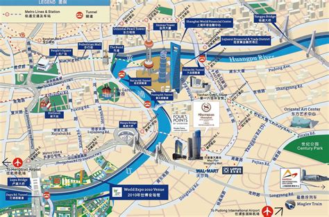 shanghai tourist map - China Tours @WestChinaGo