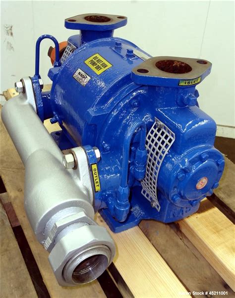 Used- Nash Elmo CL Liquid Ring Vacuum Pump, Model