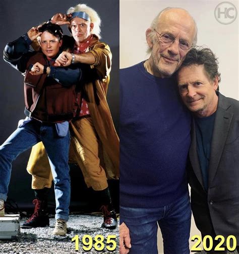 Christopher Lloyd and Michael J. Fox Reunited After 35 Years Of ‘Back ...