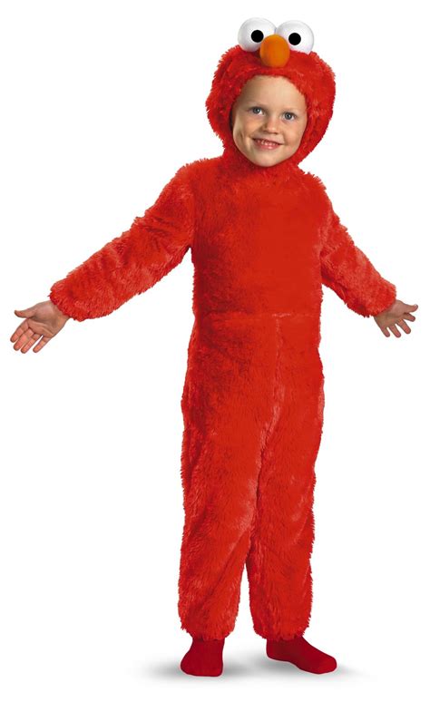 Elmo Comfy Fur Kids Costume | Elmo costume, Toddler halloween costumes, Sesame street costumes