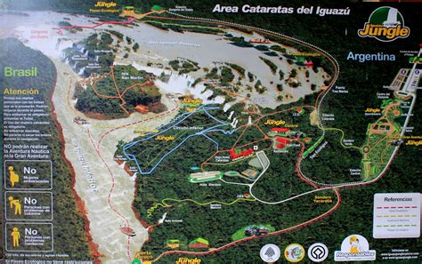 Iguazu National Park Map