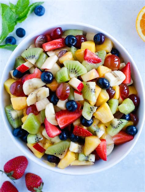 Easy Fruit Salad, Fresh and Delicious – Cookin' with Mima