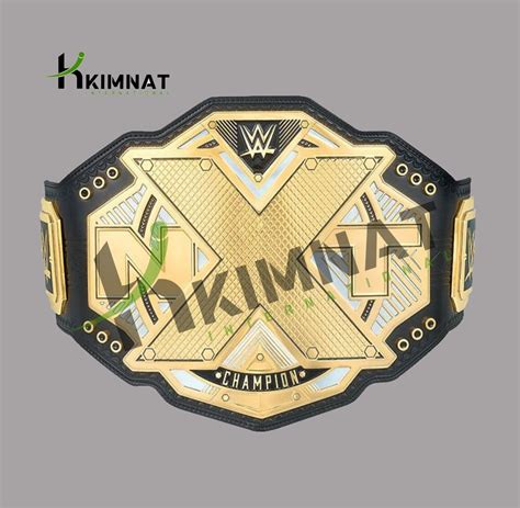 WWE NXT Champions World Championship Black Adult Replica - Etsy