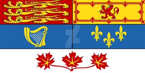 Royal Standard of Canada (revised) by Fry1989 on DeviantArt