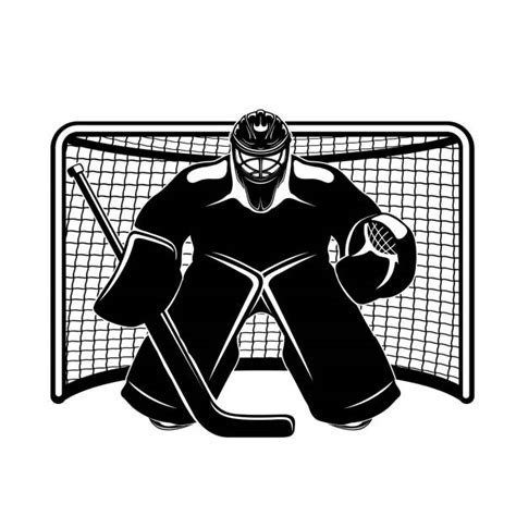 Hockey Goalie Images Illustrations, Royalty-Free Vector Graphics & Clip ...