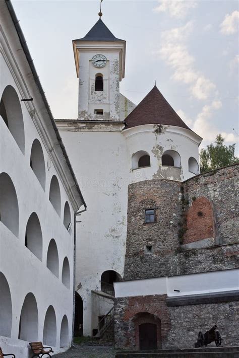 Mukachevo castle stock image. Image of europe, century - 84113561