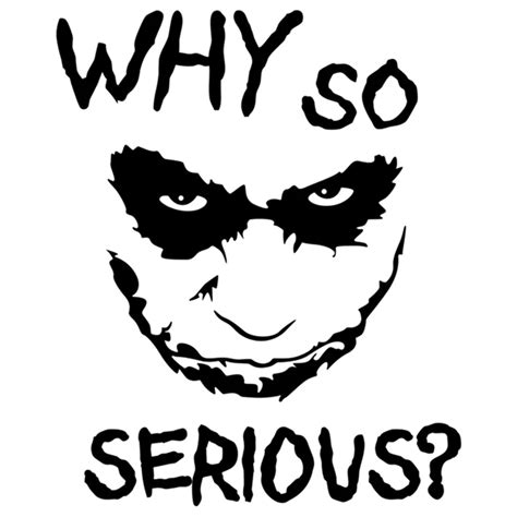 CS 904#15*18.3cm Joker why so serious funny car sticker vinyl decal silver/black for auto car ...