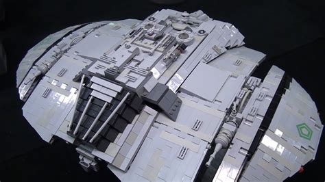 LEGO Battlestar Galactica Cylon Raider - Brickworld Indy 2015 - YouTube