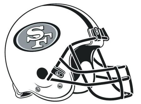 Sf 49ers Logo Coloring Page - Coloring Home