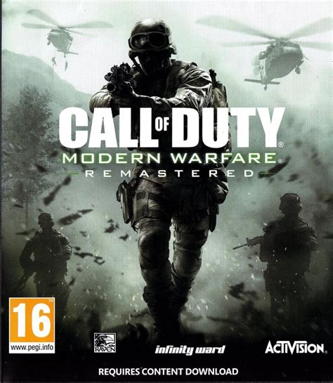 Call of Duty: Modern Warfare - Remastered (2017) Xbox One box cover art - MobyGames