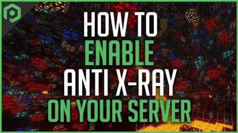 How to Enable Anti X-Ray on Your Minecraft Server - YouTube