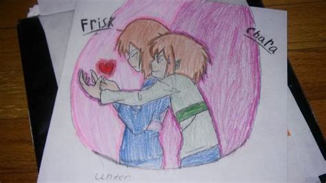 My drawing Frisk & Chara | Anime Amino