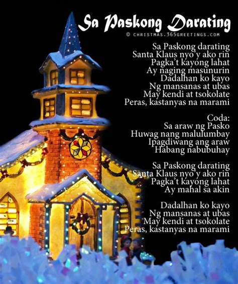 Most Popular Tagalog Christmas Songs - Christmas Celebrations ...