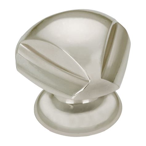 Richelieu Brushed Nickel Round Cabinet Knob at Lowes.com