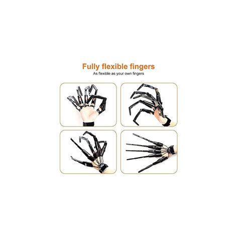 Buy Articulated Finger Extensions, Halloween Articulated Fingers, 3D Printed Flexible Finger ...