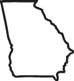 State Of Georgia Silhouette at GetDrawings | Free download