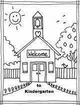 Welcome to Kindergarten Printable For Kids coloring Page  Download sketch template