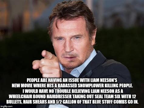 Liam neeson point - Imgflip