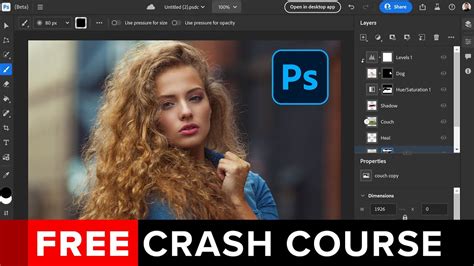 Photoshop On The Web - NEW Jaw-Dropping Online Editor! - YouTube