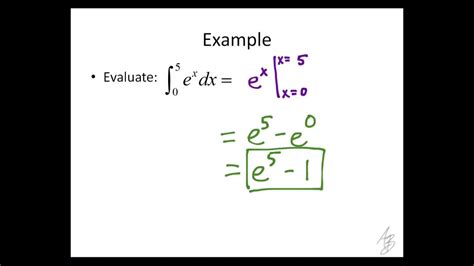 45: Fundamental Theorem of Calculus Part 2 Examples - YouTube