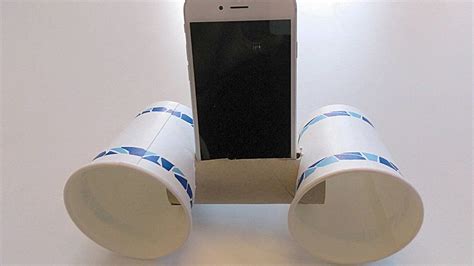 Making phone speakers from cups - BBC News