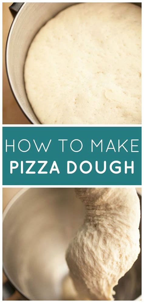 Learn How To Make Homemade Pizza Dough that's easy and perfect for all ...