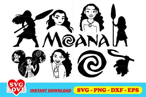 Moana SVG Bundle - Gravectory